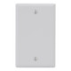 Faceplate Blank with Single Gang - White, Single - IC630EB0WH Faceplate Blank with Single Gang - White, Single - IC630EB0WH